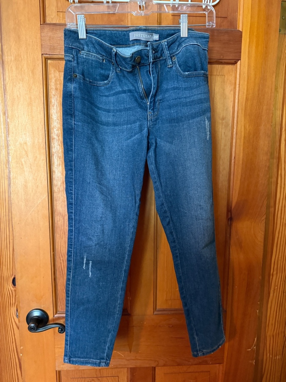 Just USA Skinny Jeans in Dark Blue Wash